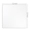 American Built Pro Access Cover, 12 in x 12 in White Plastic Onepiece ACF - 1212 P1 - alternate 3
